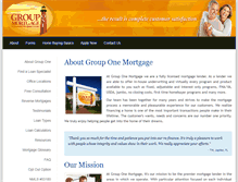 Tablet Screenshot of grouponemortgage.us